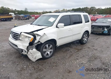 2013 Honda Pilot Touring from USA, damaged, VIN 5FNYF4H94DB041296